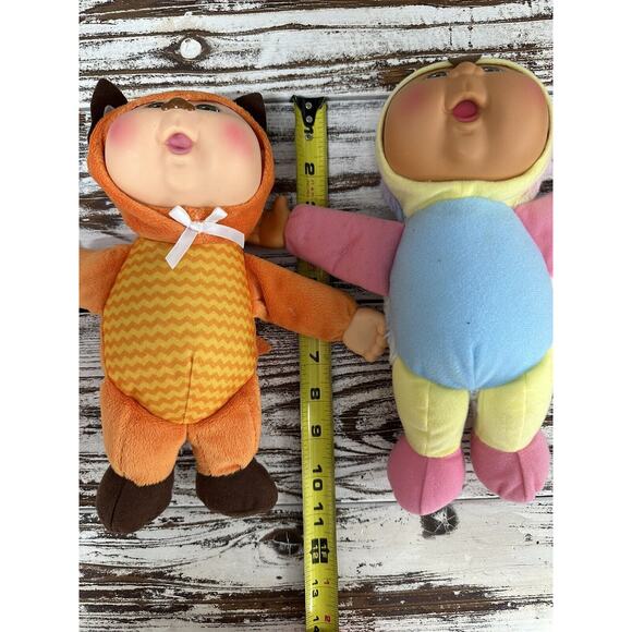 CPK Cabbage Patch‎ Kid Cuties Beau Fox and Heidi Hedgehog Set Of 2 - Picture 7 of 10